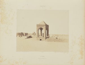 Kairo. Mamluk-kyrkogården av Félix Teynard