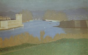Hamnen i Marseille av Félix Vallotton