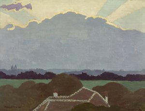 Det stora molnet av Félix Vallotton