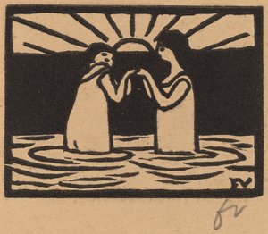 Spela i solen (Jeux au soleil) av Félix Vallotton