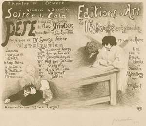 Far: tragedi i 3 akter av aug. Strindberg, 1894. av Félix Vallotton