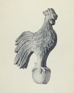 Cock väderflöjel