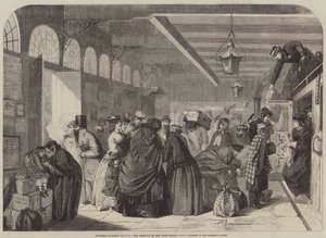 Hastings Railway Station, ankomsten av Down-Train