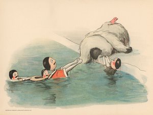 Illustration för Golliwoggs Polar Adventures