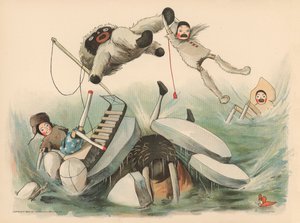 Illustration för Golliwoggs Polar Adventures