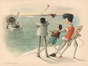 Illustration för Golliwoggs Polar Adventures