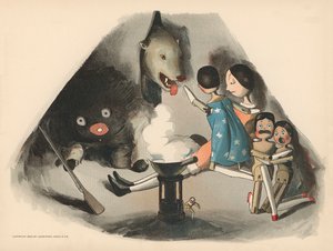 Illustration för Golliwoggs Polar Adventures