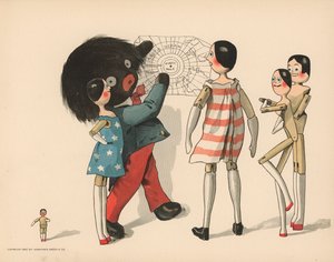 Illustration för Golliwoggs Polar Adventures