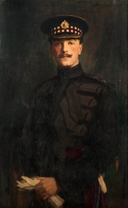 Porträtt av kapten Sir Edward Hulse, ca 1910