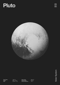 Pluto: Minimal Planets Datas, 2023 (digital)