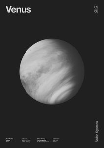 Venus : Minimal Planets Datas, 2023 (digital) av Florent Bodart