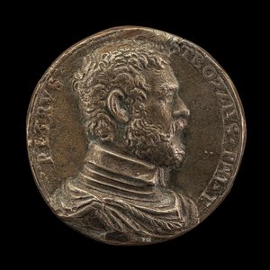 Pietro Strozzi, ca 1545 (gjutet icke-sterling silver) (framsidan av 6240384) av Florentine School