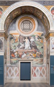 Nunnkyrkans fresker, Floriano Ferramola av Floriano Ferramola