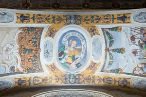 Nunnkyrkans fresker, Floriano Ferramola av Floriano Ferramola