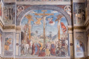 Nunnkyrkans fresker, Floriano Ferramola av Floriano Ferramola