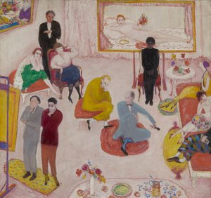 Studiofest (kväll) av Florine Stettheimer