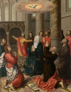 Pingst av Follower of Bernard van Orley