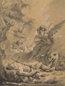 Saint Hieronymus död