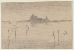 Venedig av Follower of James McNeill Whistler