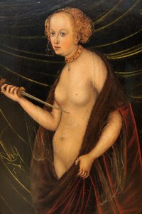 Tyska: Selbstmord der Lucretia The Suicide of Lucretia (Lucretias självmord)