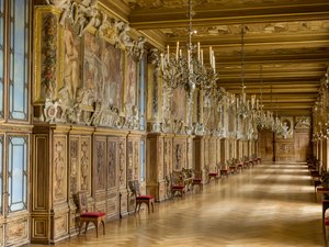 Översikt över galleriet Francois 1er (foto) av Fontainebleau School