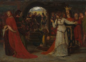King Lear, ca 1860 (olja på pannå fäst på duk) av Ford Madox Brown