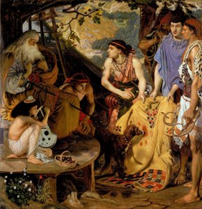 En rock i många färger av Ford Madox Brown