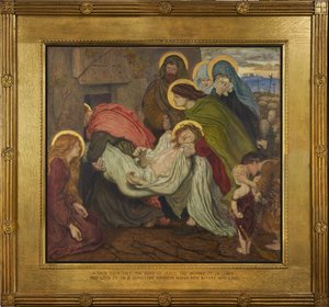Gravläggningen av Ford Madox Brown