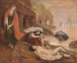 Fyndet av Don Juan av Haidée av Ford Madox Brown