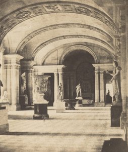 Salon of the Caryatides, Louvren av Fortuné Joseph Petiot Groffier