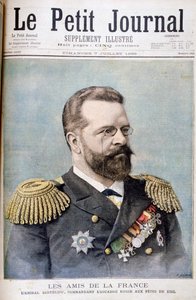 Amiral Nikolai Skrydlov, rysk sjöofficer, 1895 av Fortuné Méaulle
