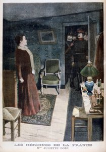 Juliette Dodu, heroin från Frankrike, 1896. av Fortuné Méaulle