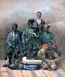 Kung Behanzin av Dahomey, 1893
