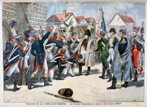 Le Colonel Roquebrune, ett drama av Georges Ohnet, 1897 av Fortuné Méaulle