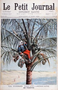 Spansk utkik, Spansk-amerikanska kriget, 1898 av Fortuné Méaulle
