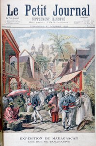 Tananarive Antananarivo, Madagaskars huvudstad, 1895