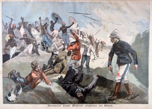 Massakern på en engelsk mission i Benin, 1897