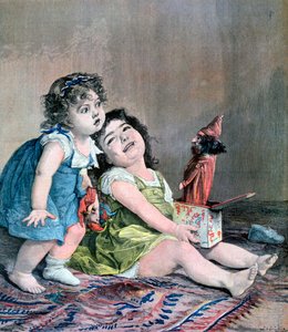 Överraskningen, 1891 av Fortuné Méaulle