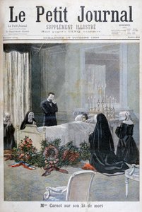 Marie François Sadi Carnots sons död 1898 av Fortuné Méaulle