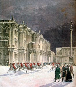 Vinterpalatset, Sankt Petersburg, Ryssland, 1891