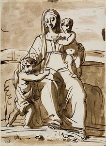 Madonna med barn och Sankt Johannes