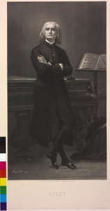 Franz Liszt av Fortune Joseph Seraphin Layraud