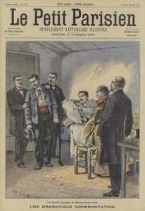 En dramatisk konfrontation: de maskerade banditerna i Montreuil-sous-Bois, Paris