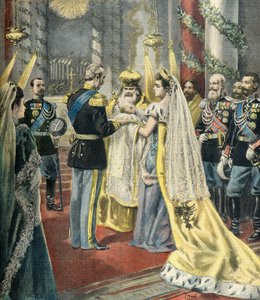Dop av storfurstinnan Tatiana Nikolaievna av Fortune Louis Meaulle