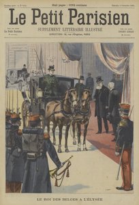Leopold II, Belgarnas kung, vid Elysee-palatset, Paris