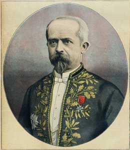 Porträtt av guvernören i Algeriet Louis Lepine (Gravyr) av Fortune Louis Meaulle