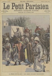 Tillfångatagandet av Ain Salah, Algeriet: Tuareghövdingar tillfångatagna av fransmännen