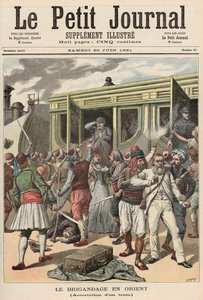 Bandits in the Orient: Arrests on a Train, från 