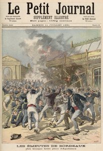 Händelser i Bordeaux: Burning a Kiosk in Place d
