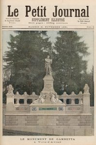 Monument till Gambetta i Ville-d